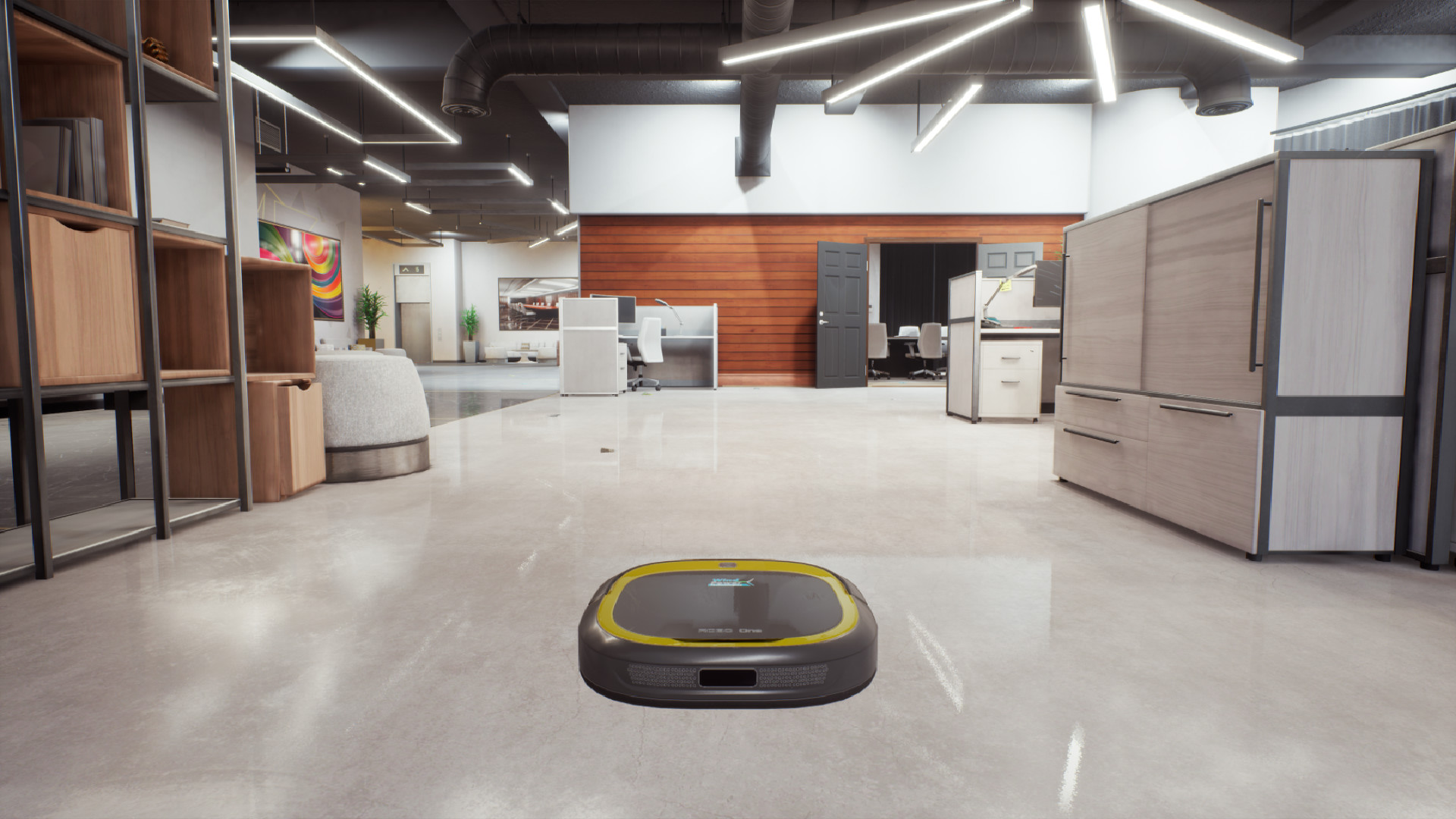 Robo Vacuum Simulator