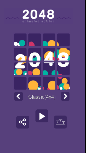 2048 Animation Puzzle Edition
