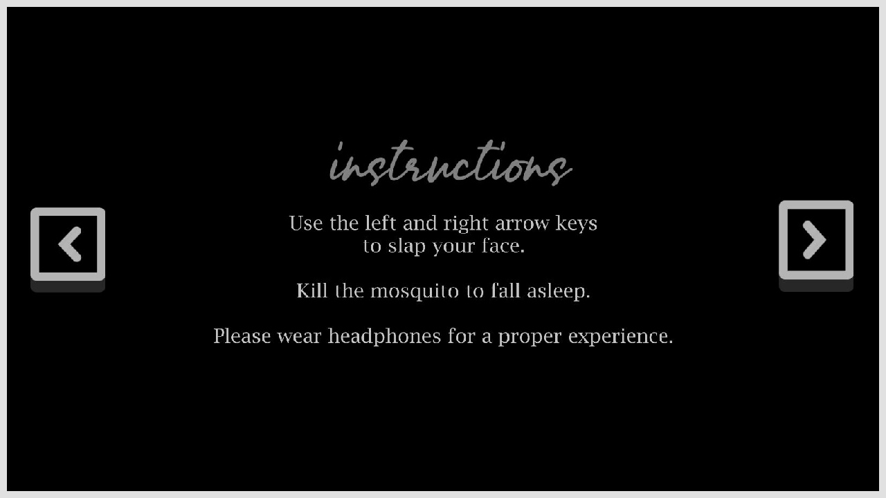 Only One Mosquito