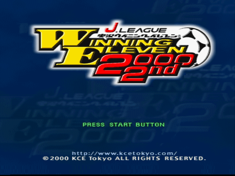 J.League Jikkyou Winning Eleven 2000 2nd