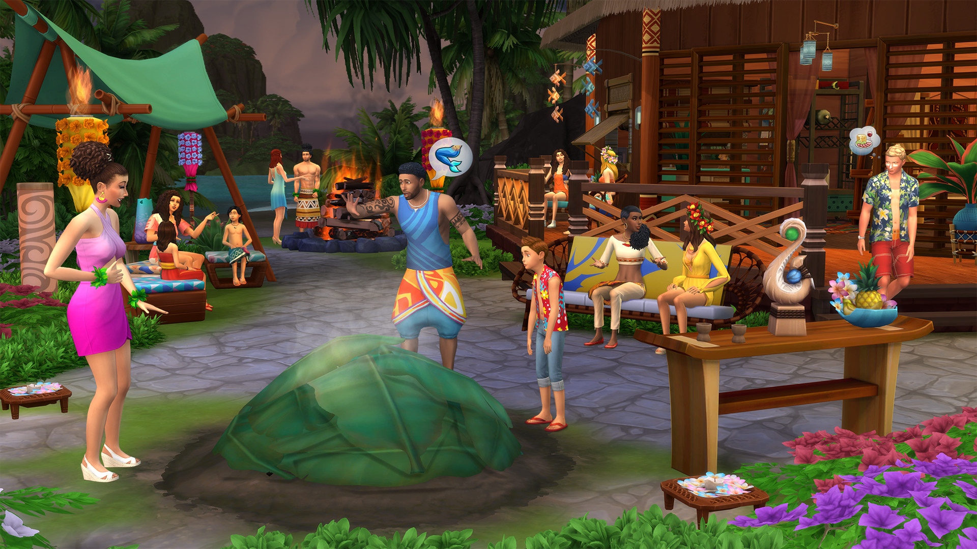 The Sims 4: Plus Island Living Bundle