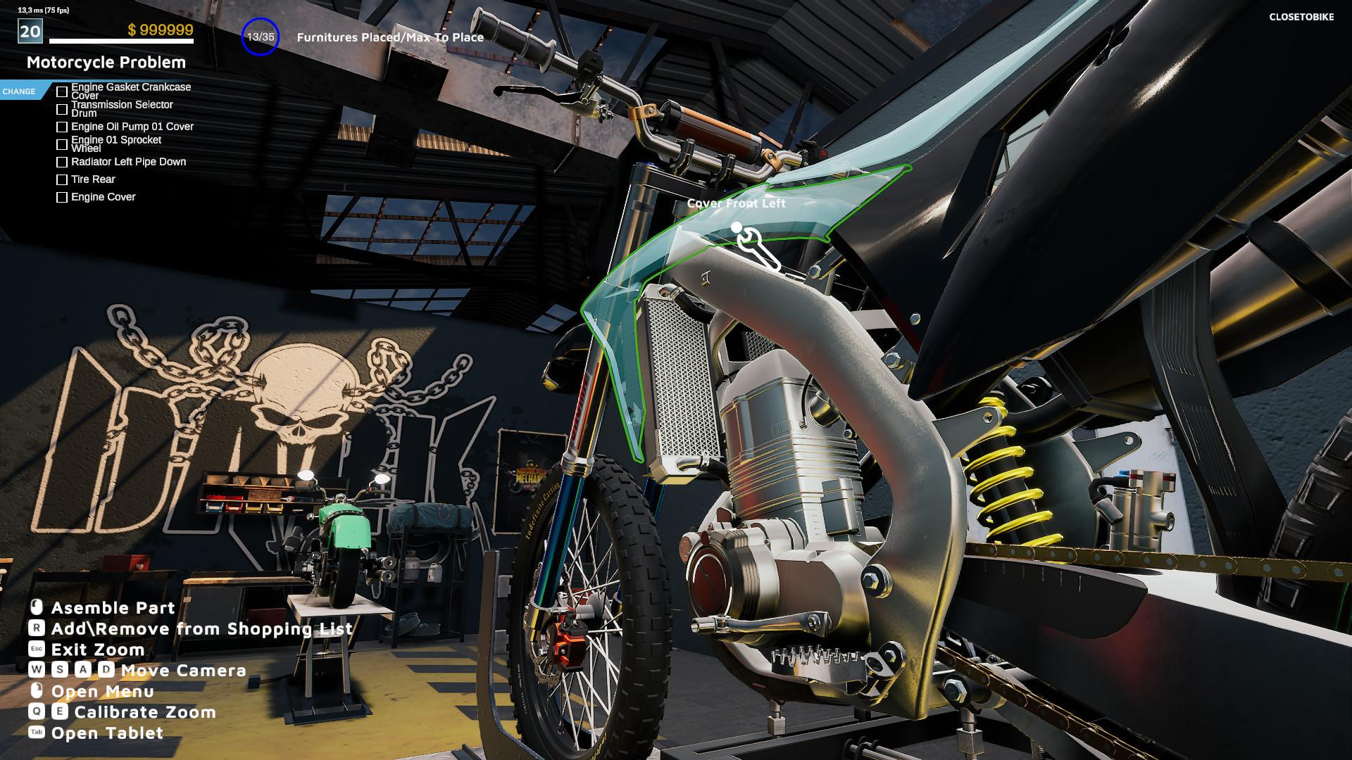 Motorcycle Mechanic Simulator 2021