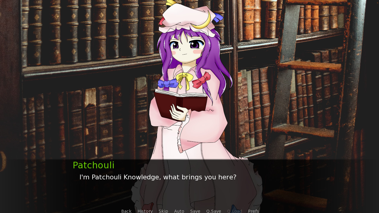 CBT With Yuuka Kazami: Getting Help With Patchouli Knowledge