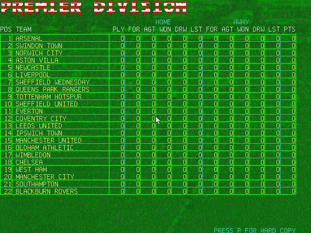 Tactical Manager