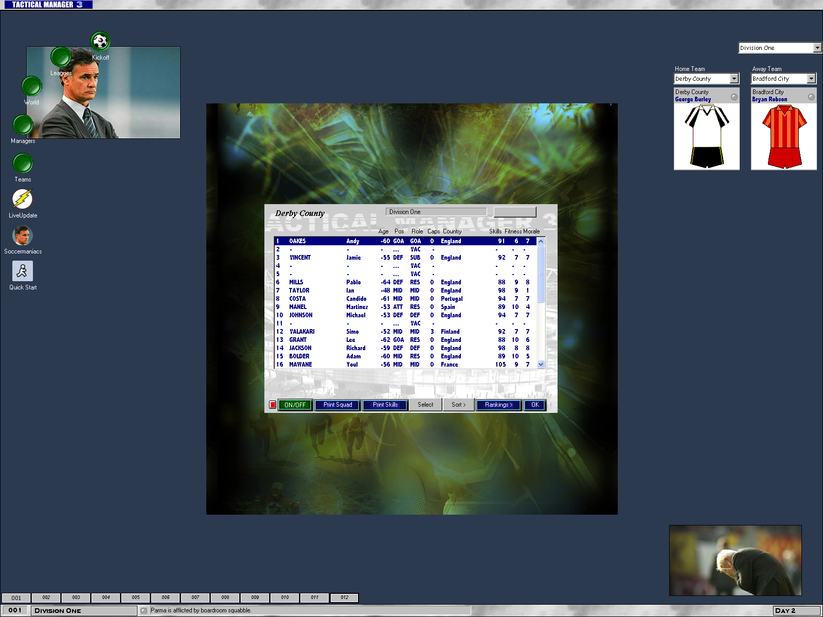Tactical Manager 3
