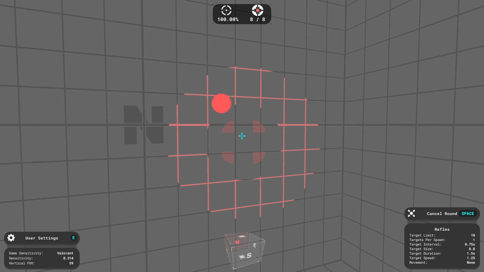 Simple FPS Aim Trainer