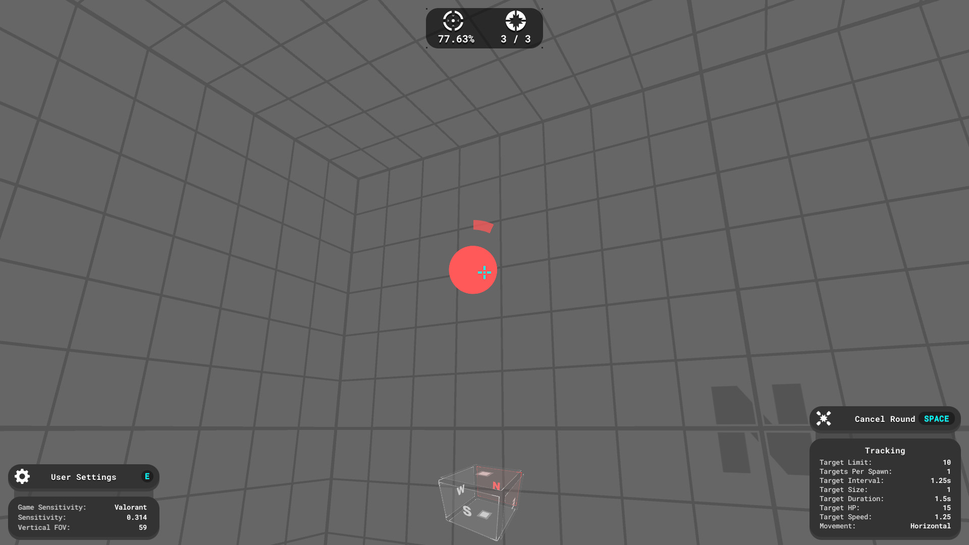 Simple FPS Aim Trainer