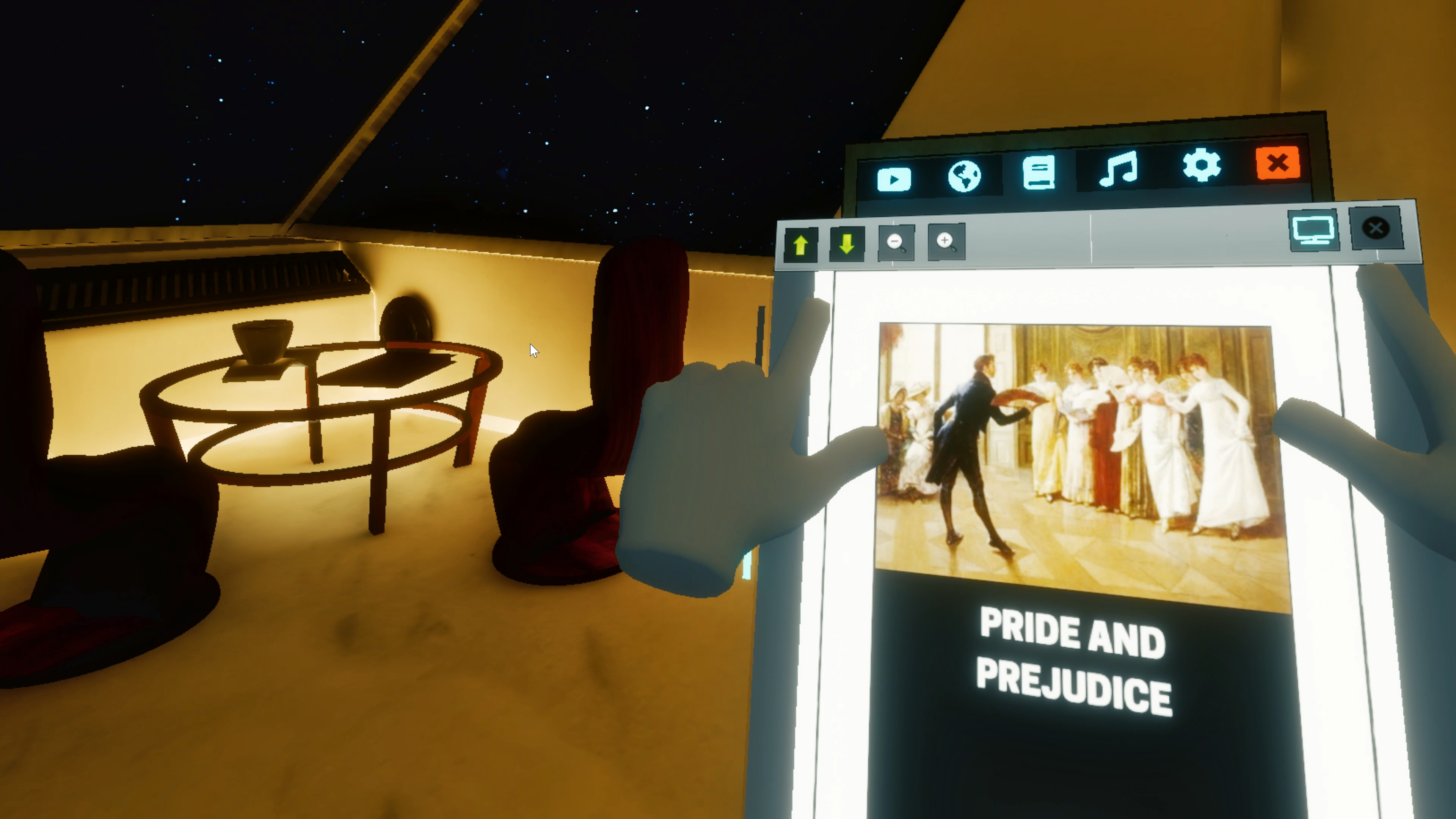 VR Relaxation Space Room