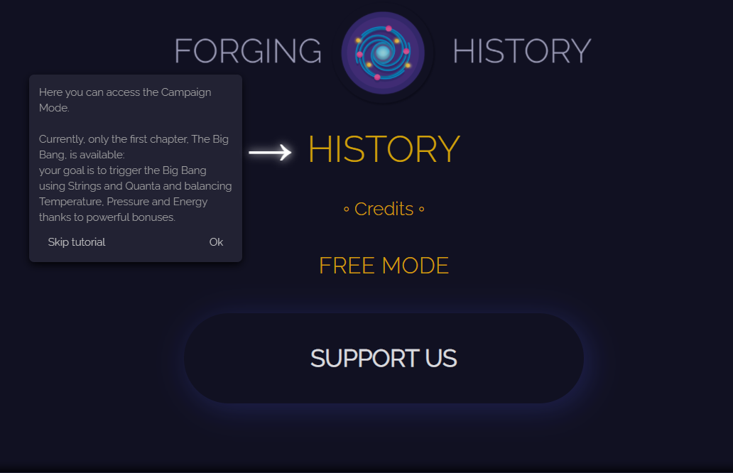 Forging History Saga: The big bang