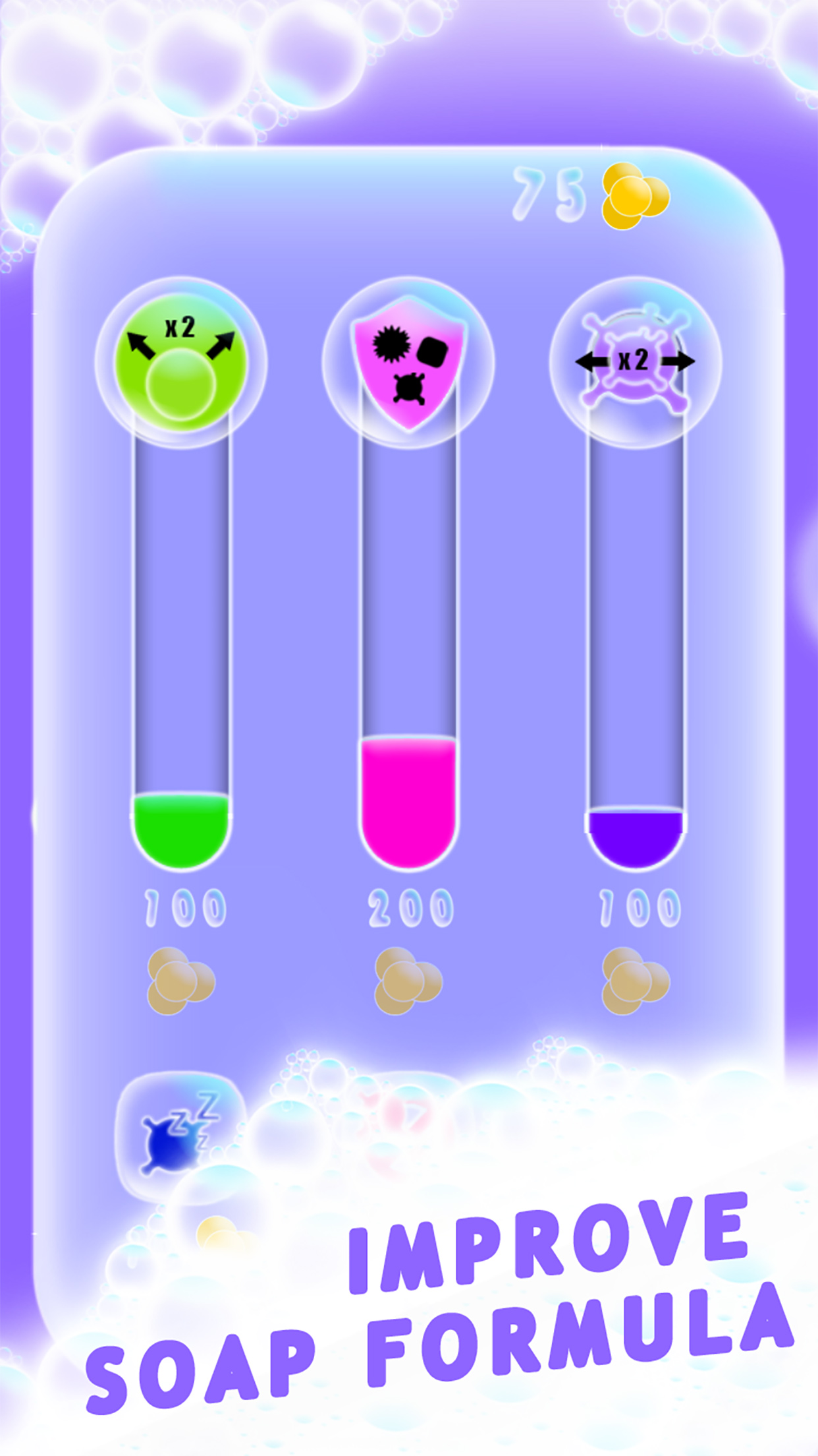 Soap: Bubbles vs. microbes