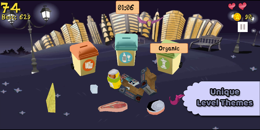 Trash Invasion: Waste Recycle