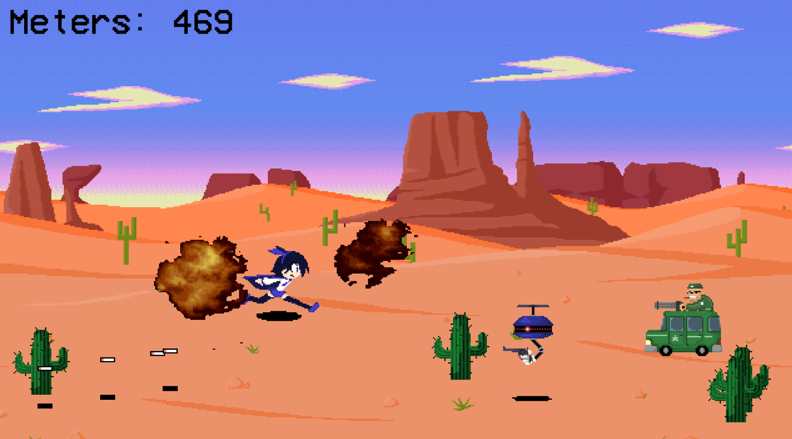 Area 51: Running Ninja Raid