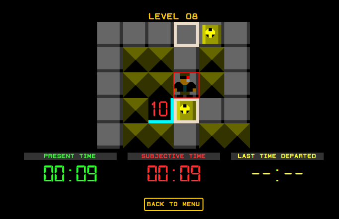 Block Pushing Puzzle Game But You Can Time Travel