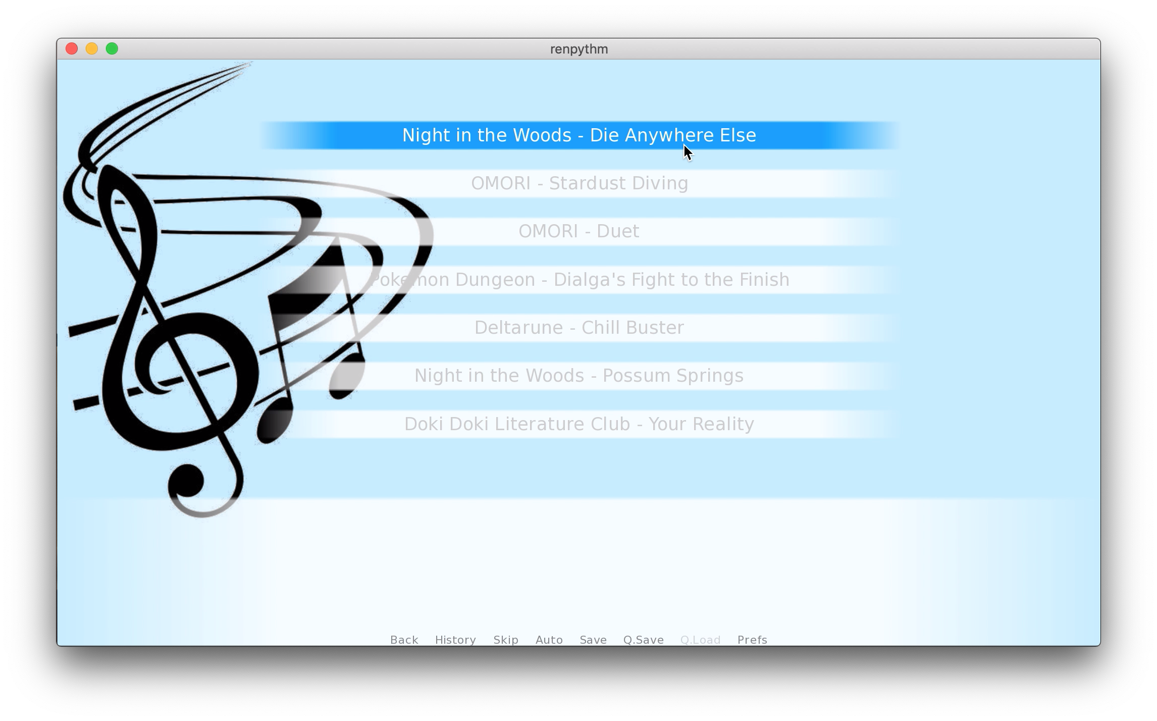 Ren’Py Rhythm Game