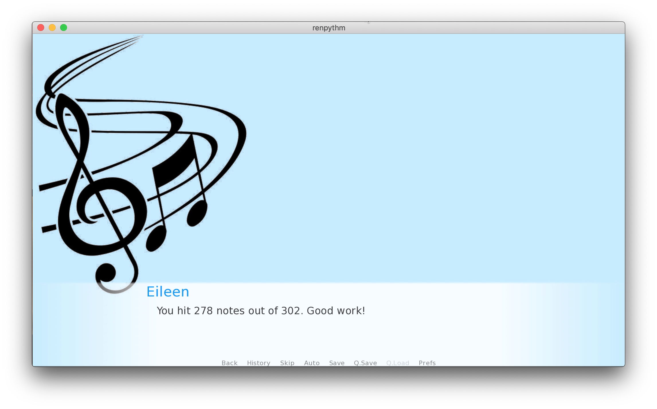 Ren’Py Rhythm Game