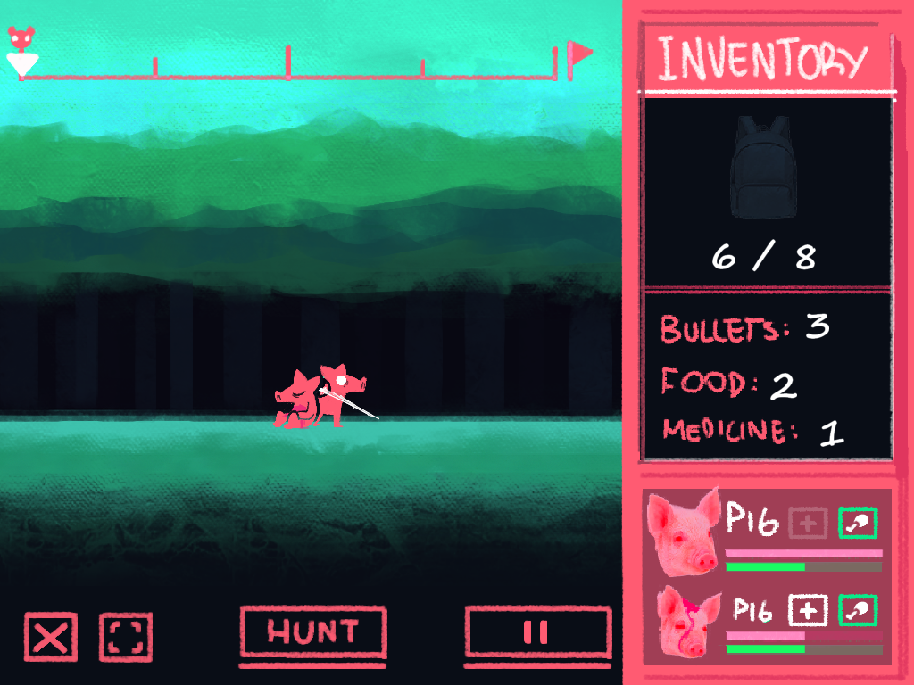 Trail of Pigs