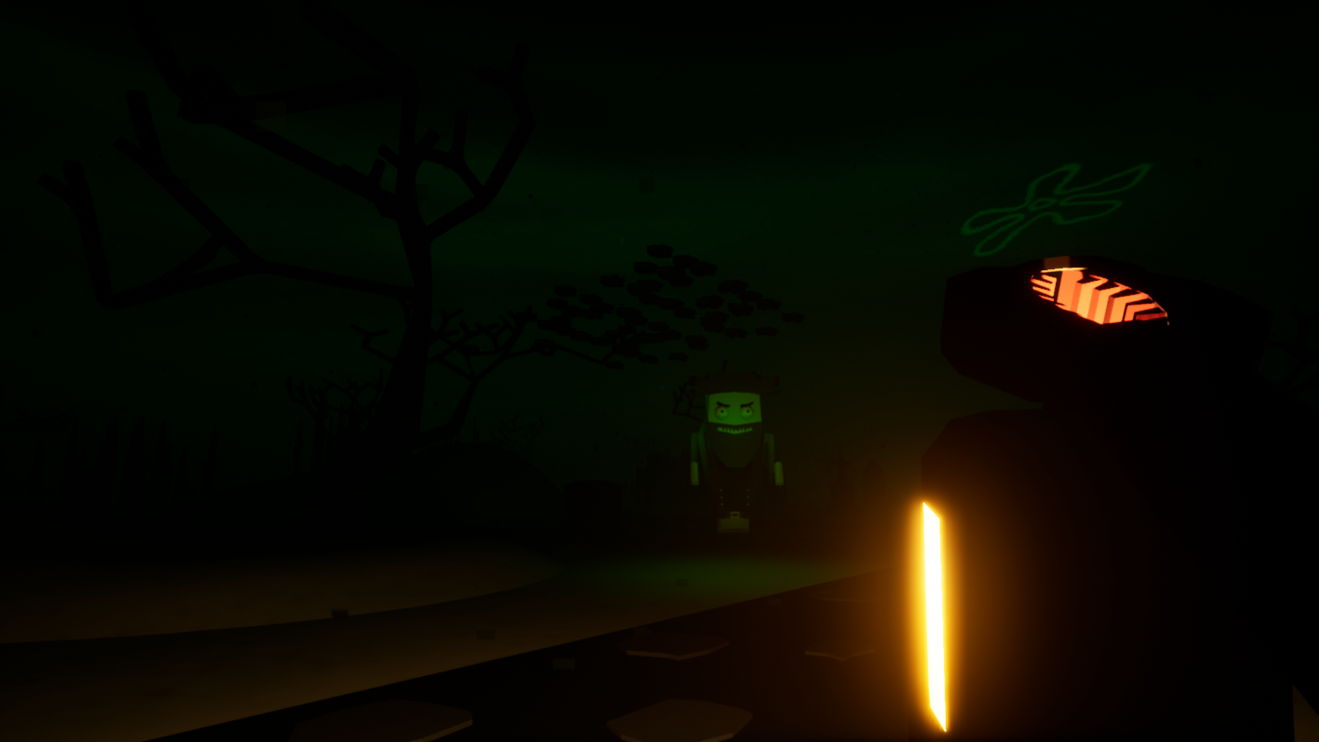 3:30 am. at Floater’s Cemetery