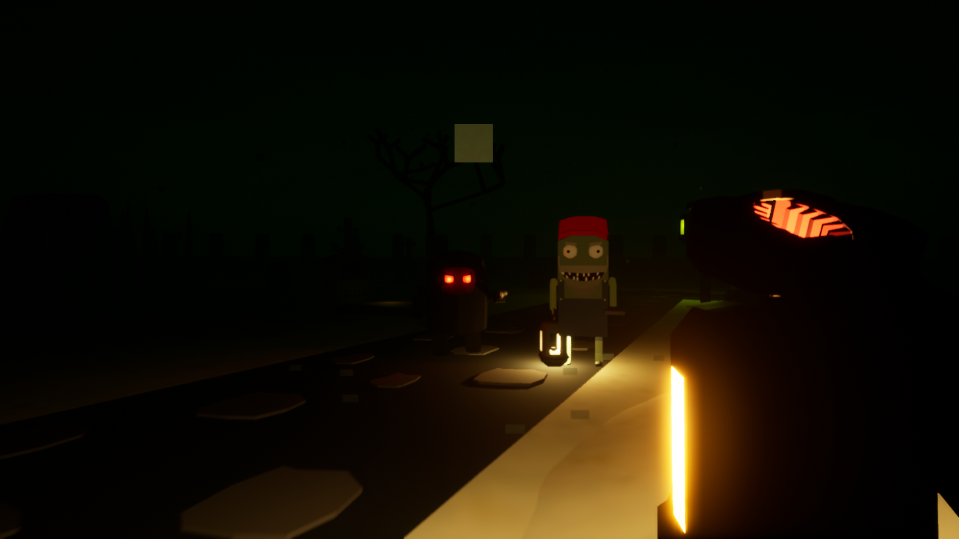 3:30 am. at Floater’s Cemetery