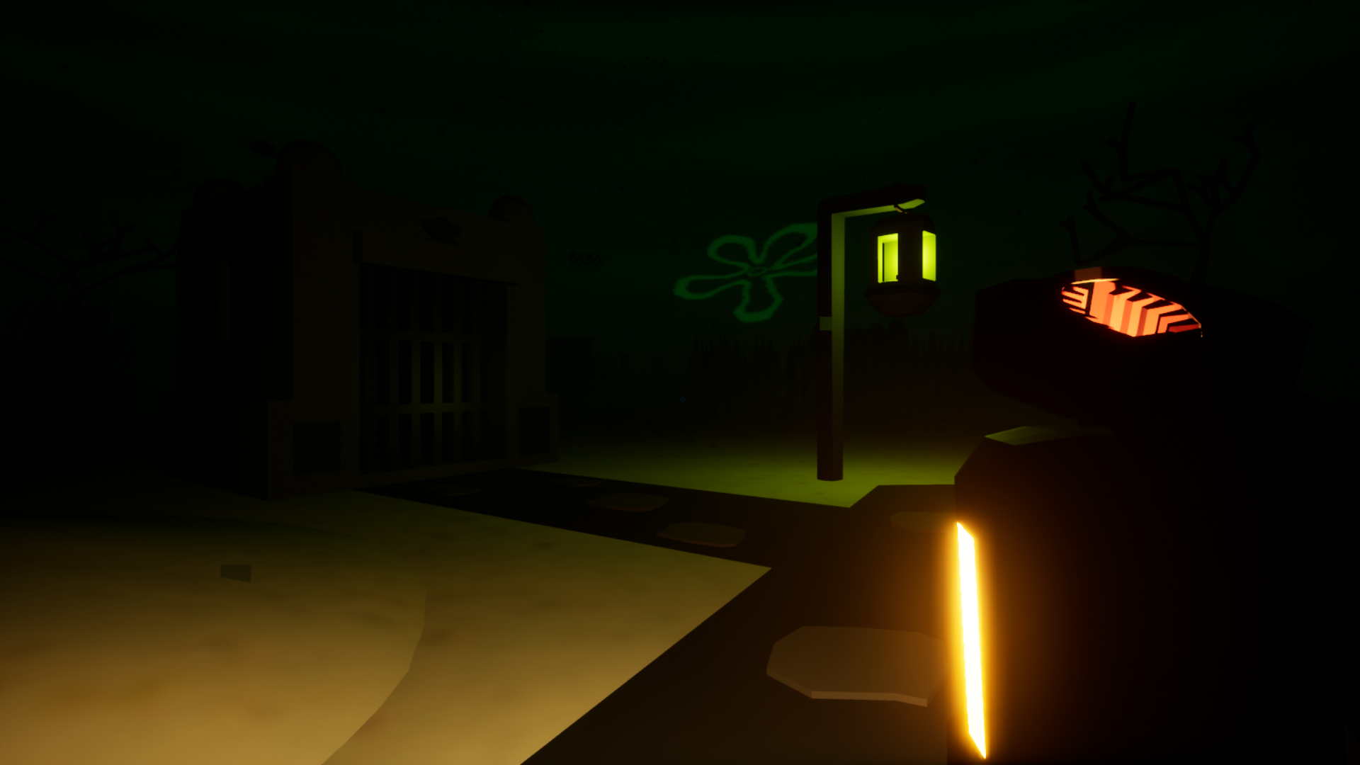 3:30 am. at Floater’s Cemetery