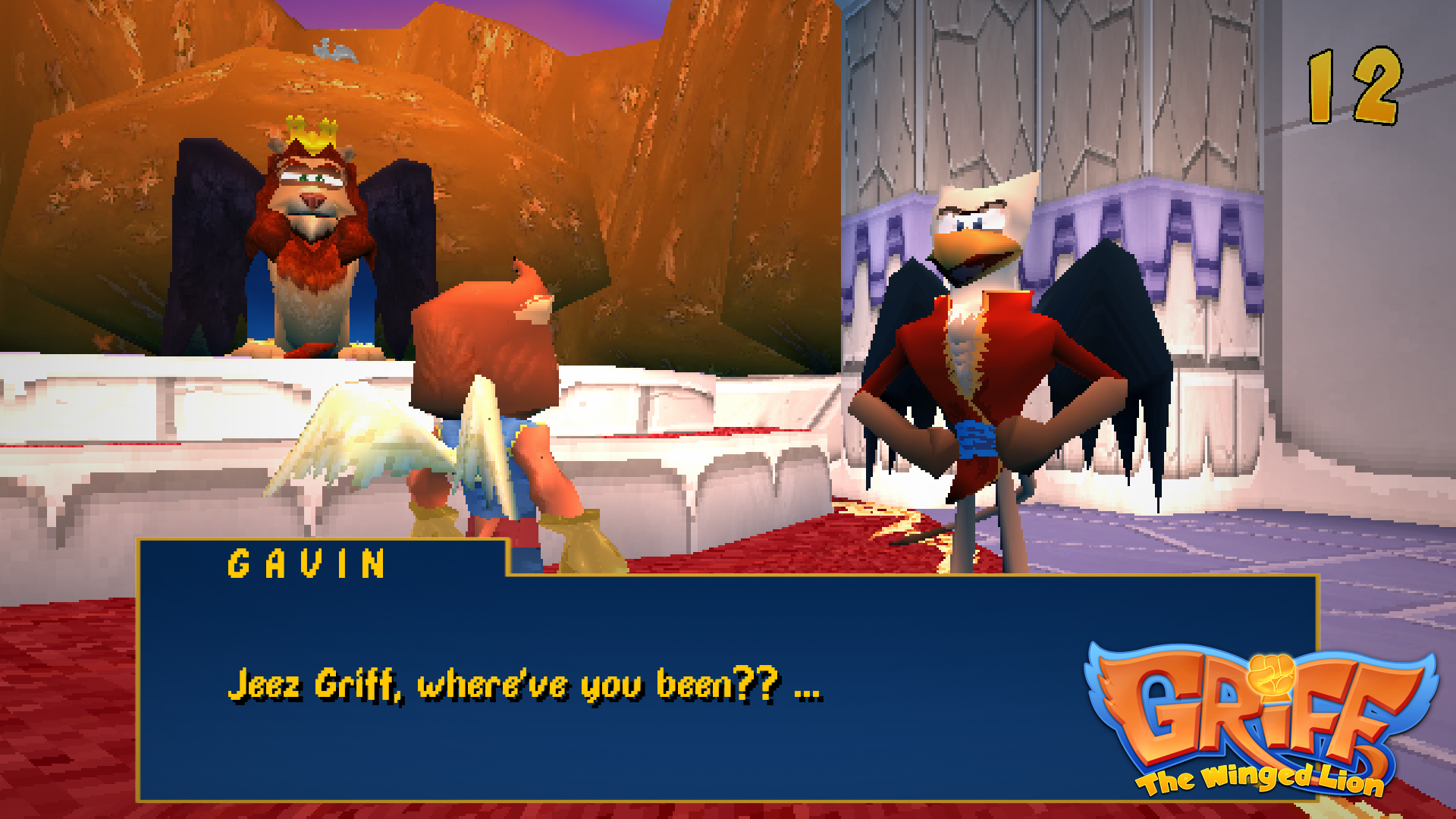 Griff the Winged Lion