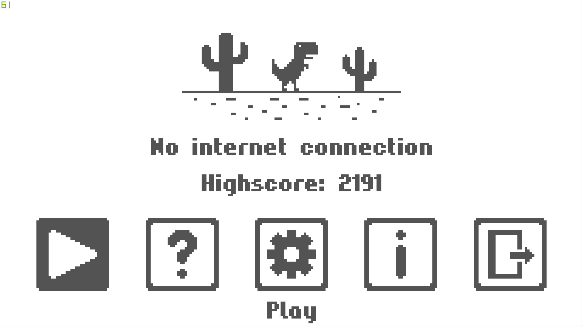No Internet Connection
