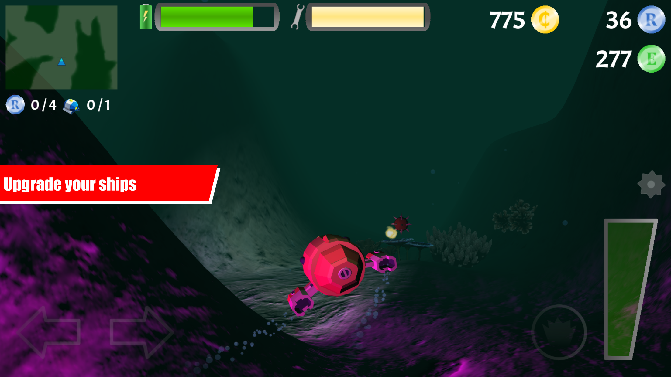 AquaNautic: Underwater Submarine Simulator