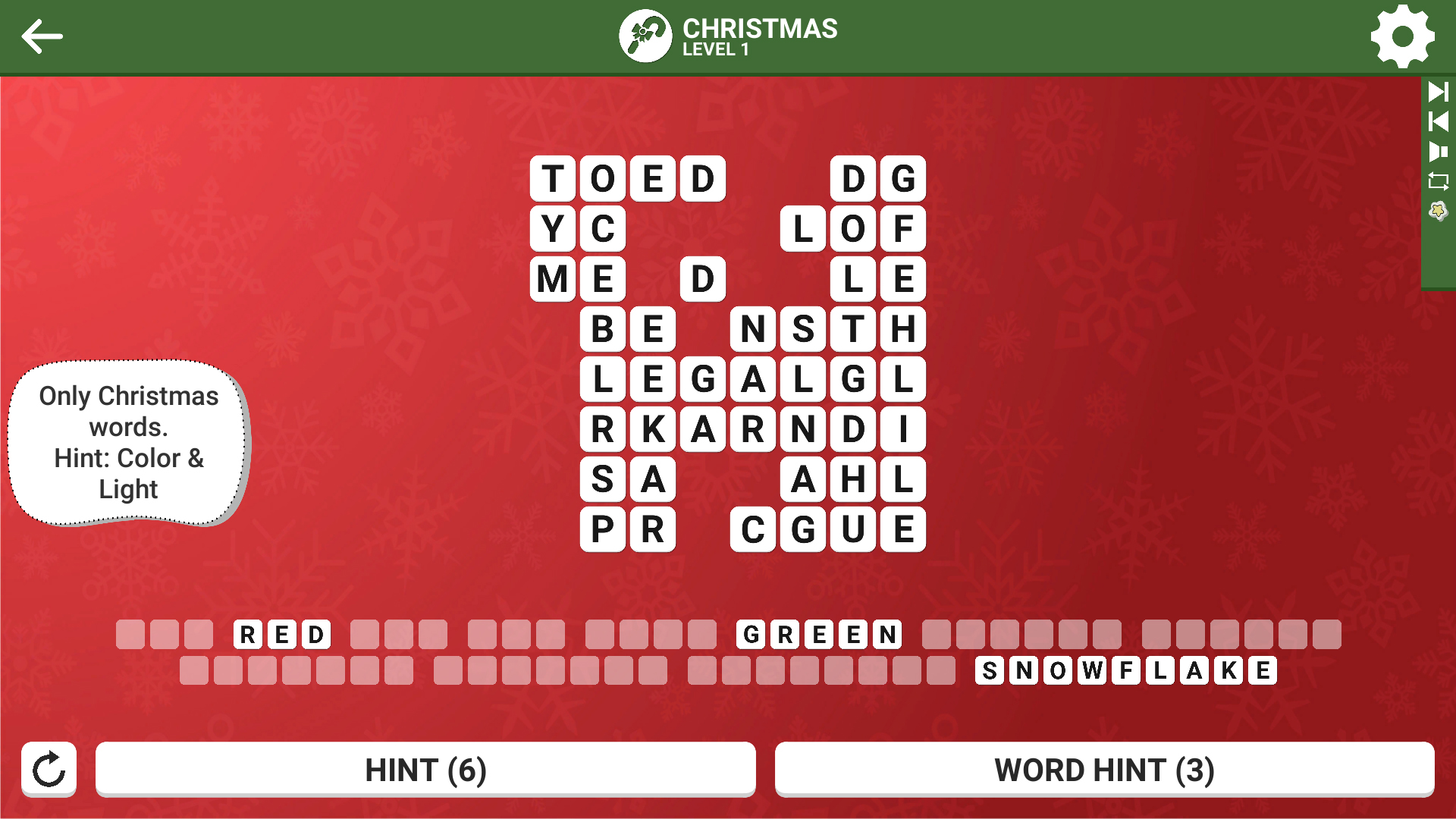 Square Word: Christmas Edition