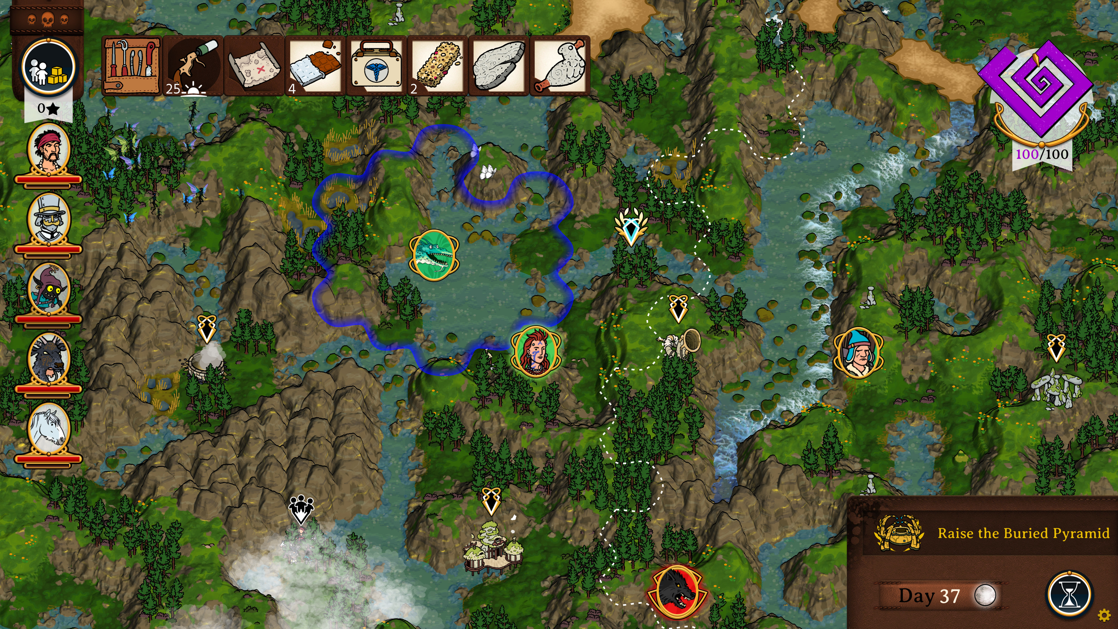 Curious Expedition 2: Highlands of Avalon