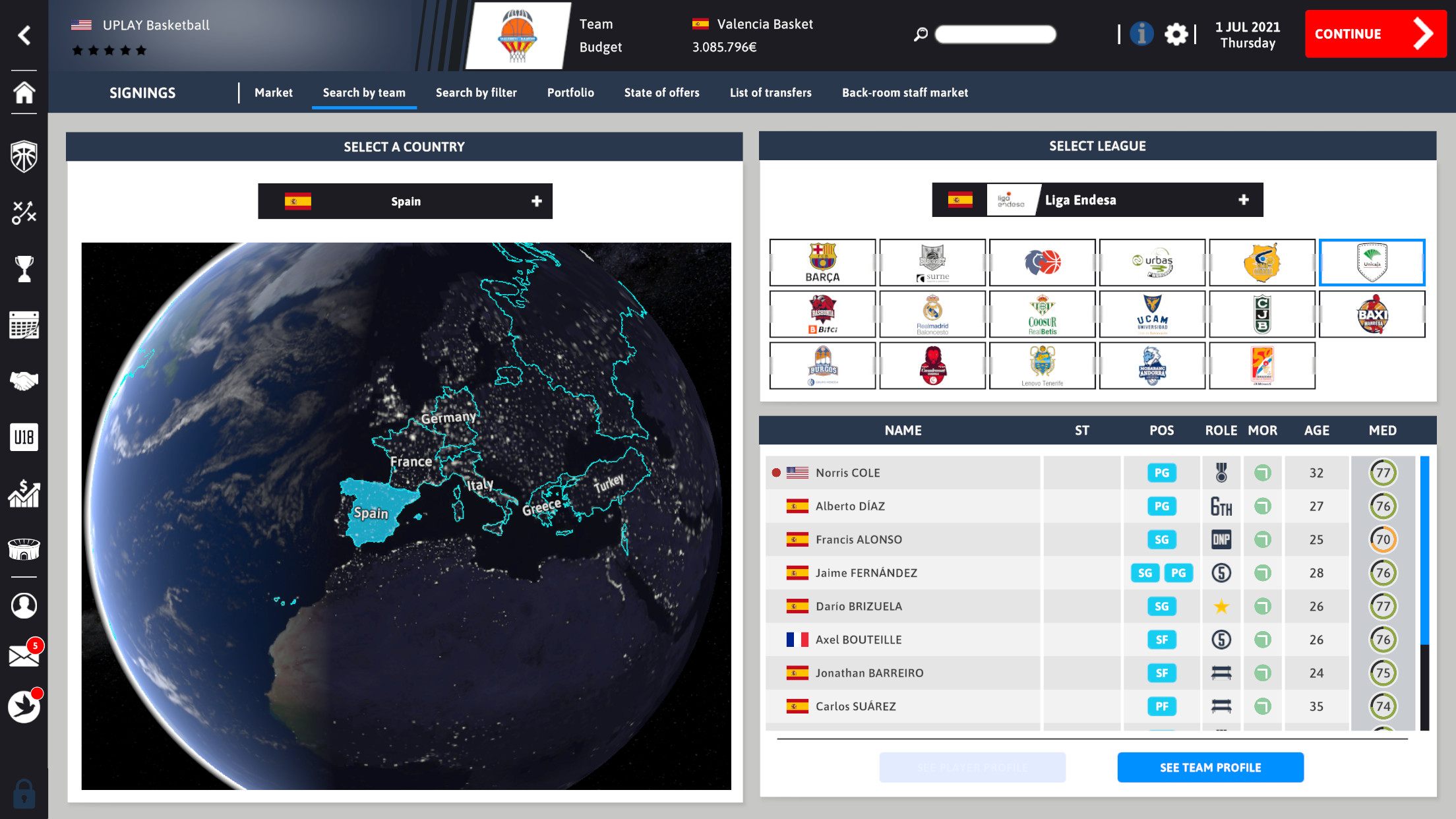 International Basketball Manager 22