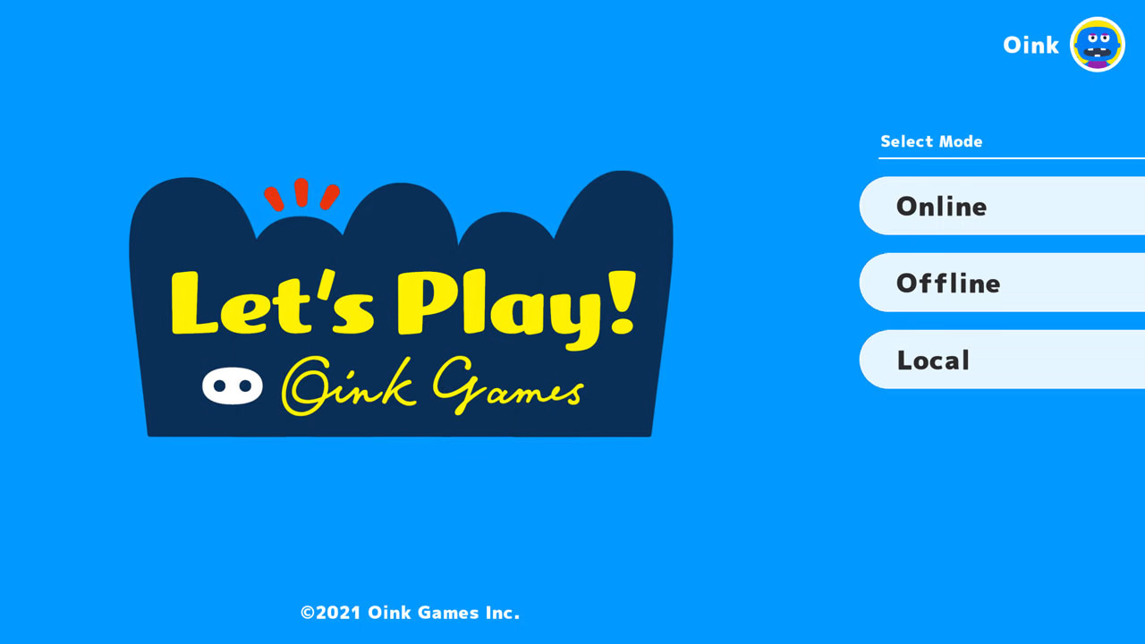 Let’s Play! Oink Games