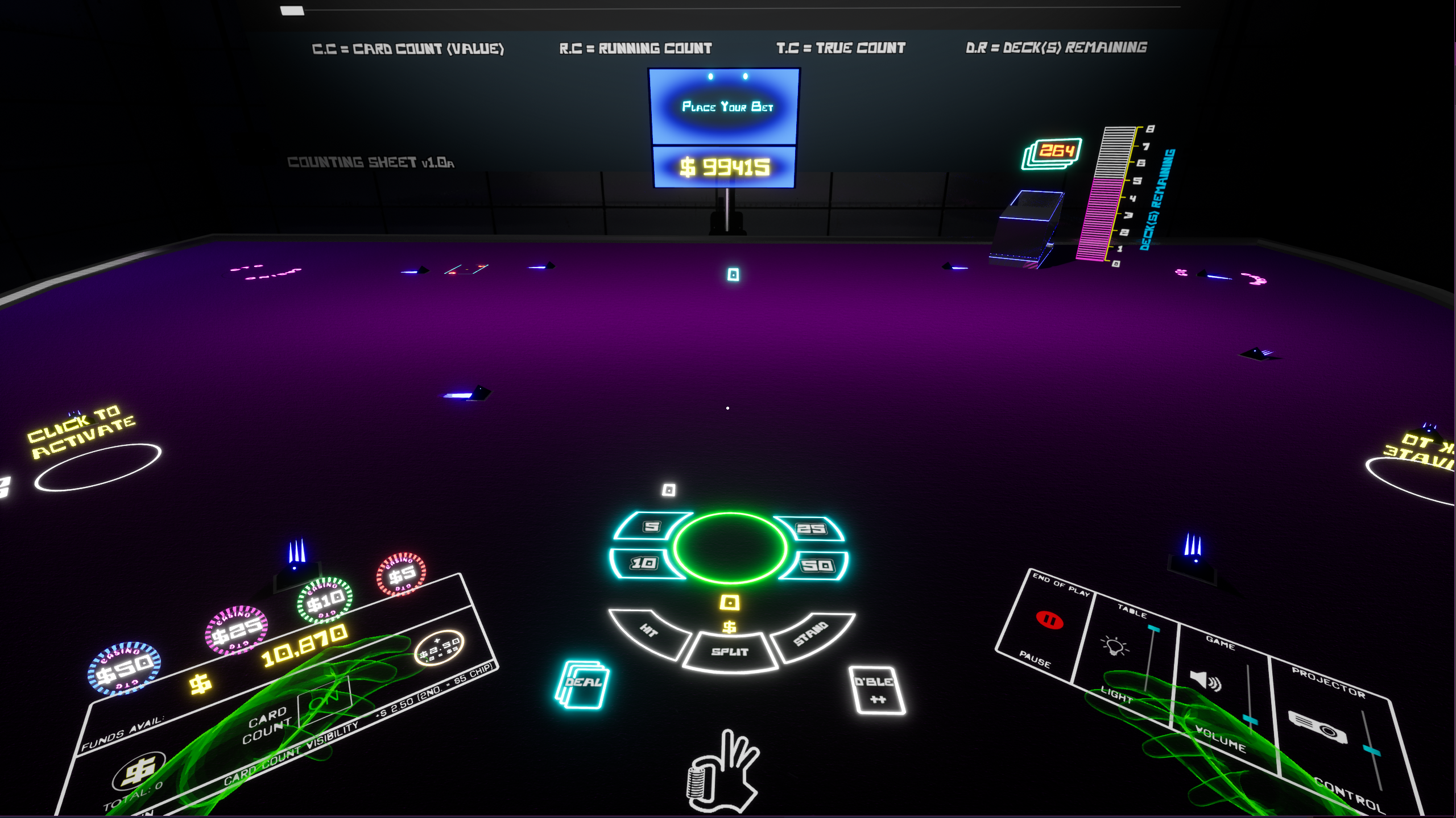 Jester Street: Card Counting Trainer