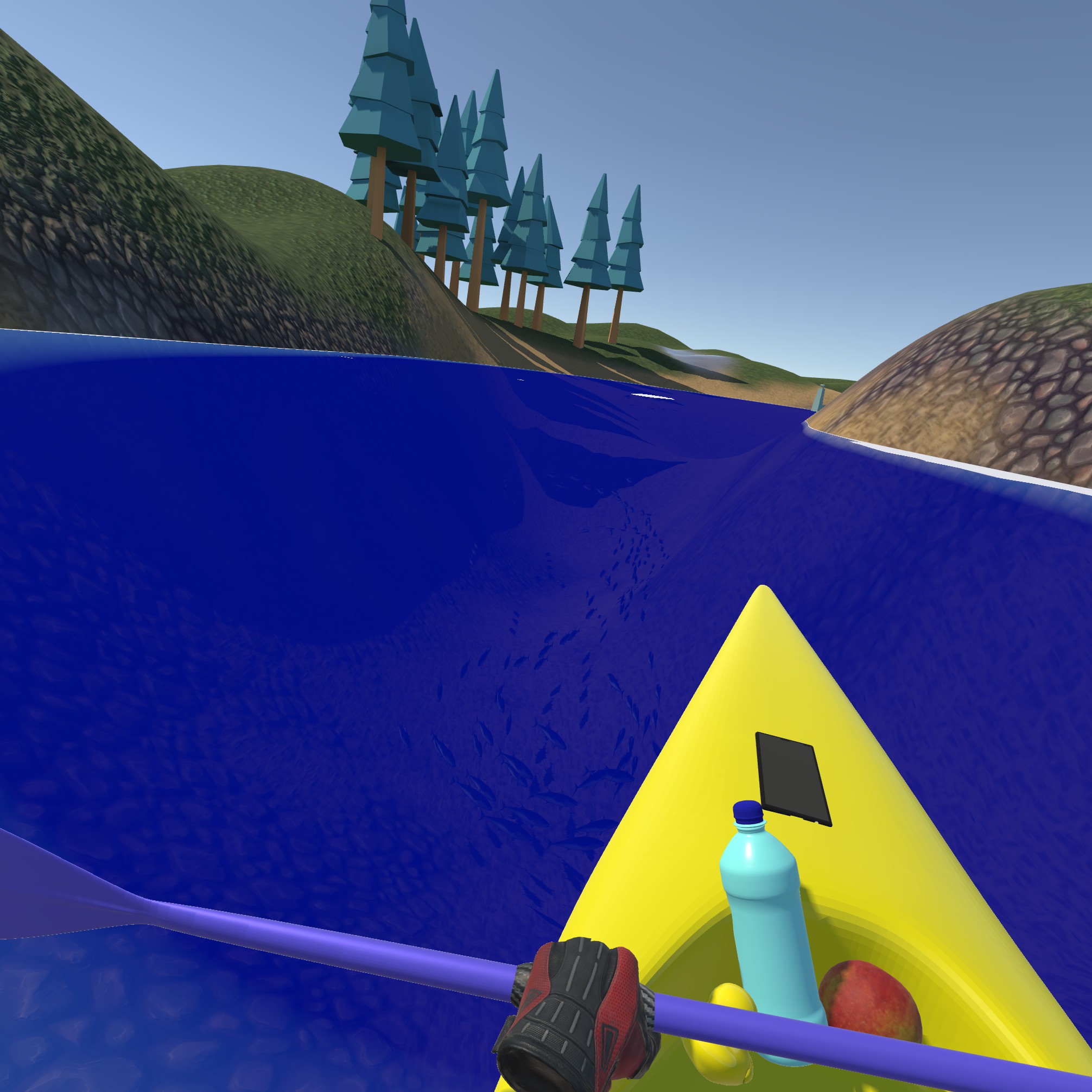 VR Kayaking Game