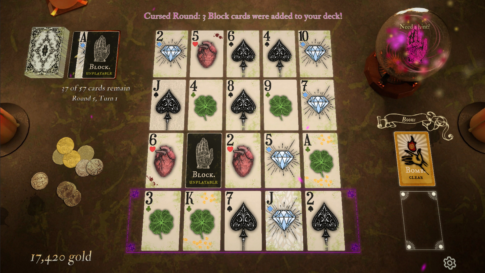 Curses of Tarot