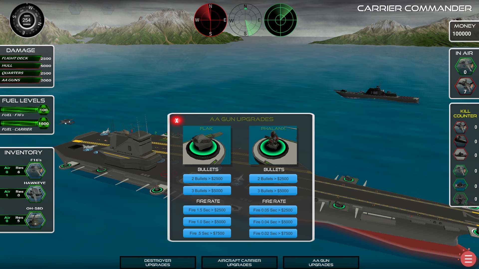Carrier Commander