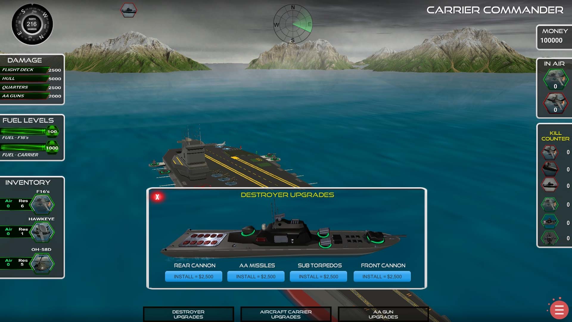 Carrier Commander