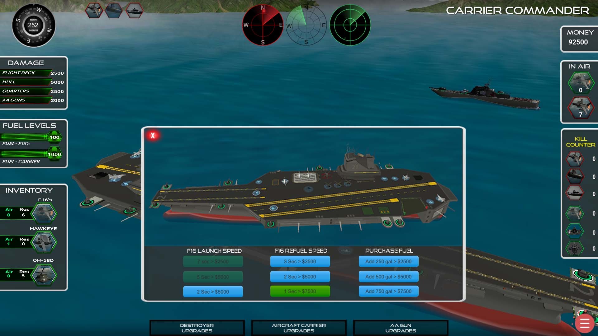 Carrier Commander