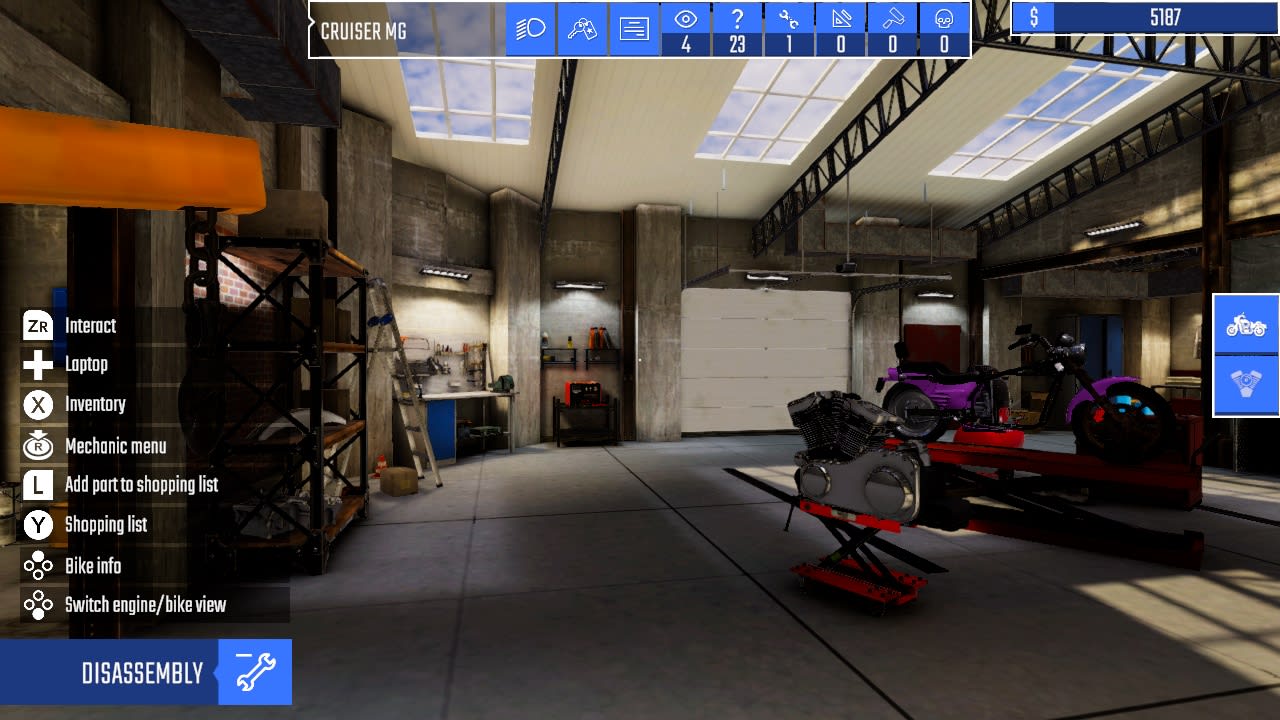 Biker Garage: Mechanic Simulator