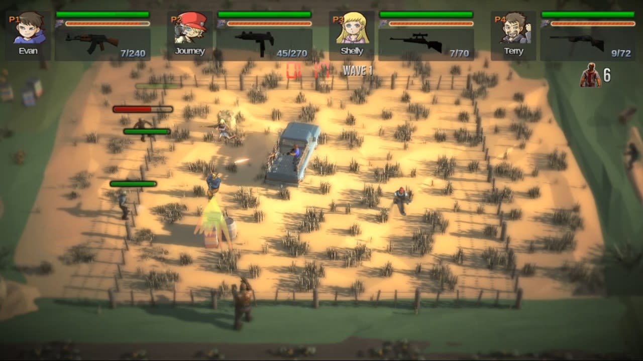 Last 4 Alive: Escape From Zombies