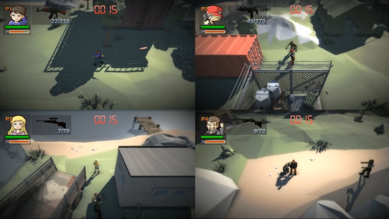 Last 4 Alive: Escape From Zombies