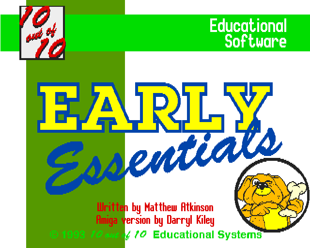 10 out of 10: Early Essentials