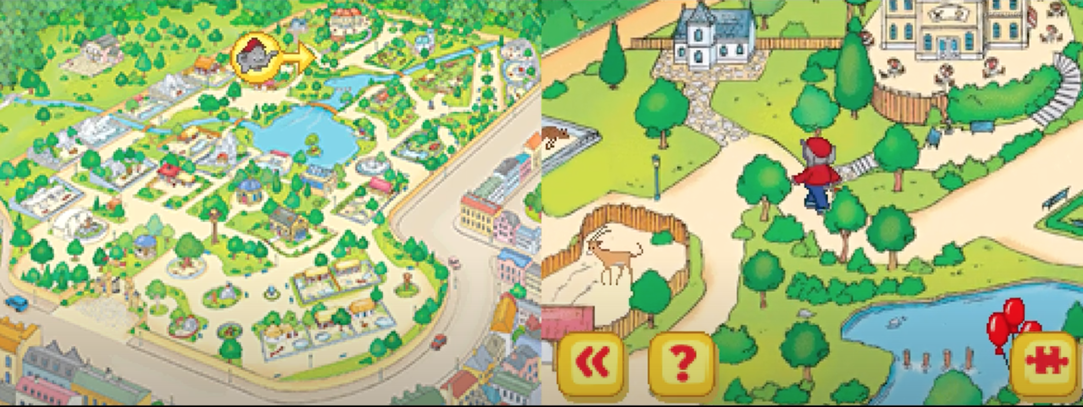 Benjamin Blumchen: Ein Tag im Zoo