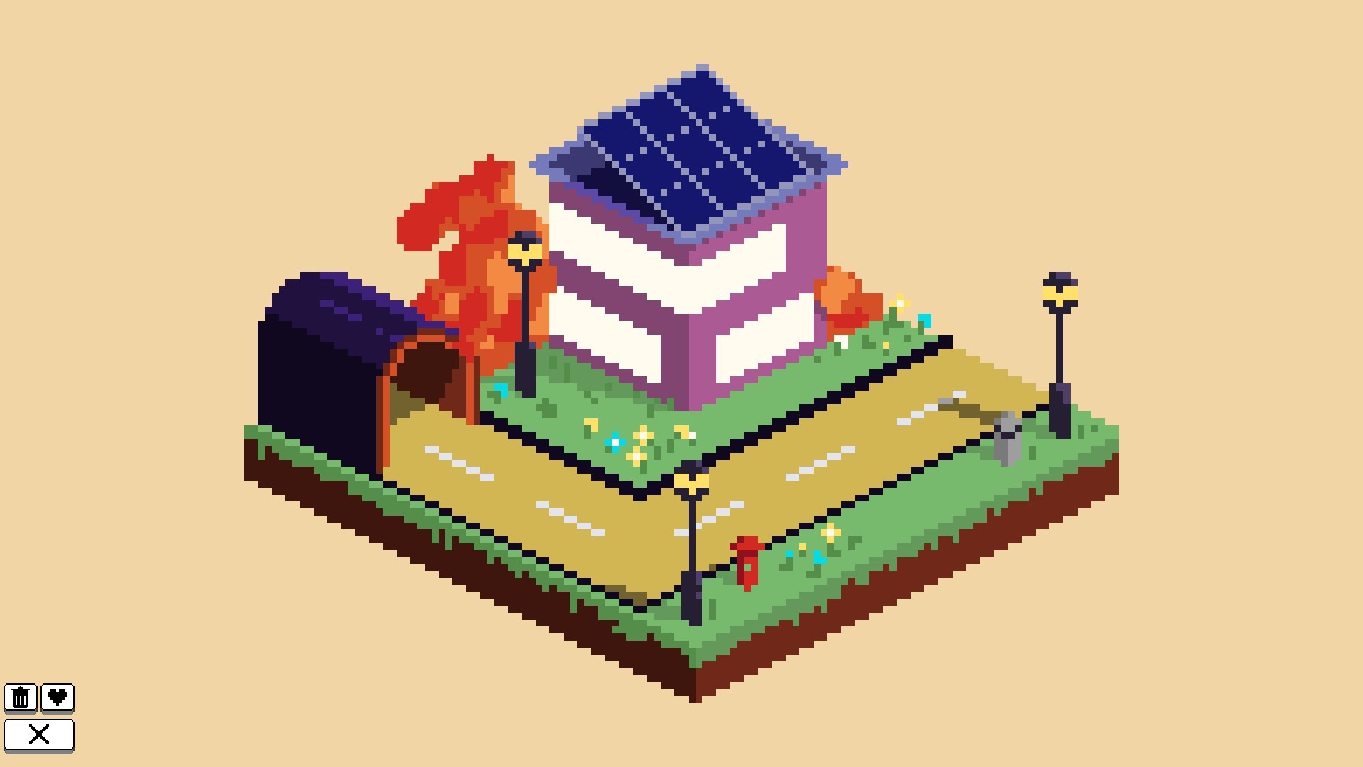 Coloring Pixels: Isometric 2
