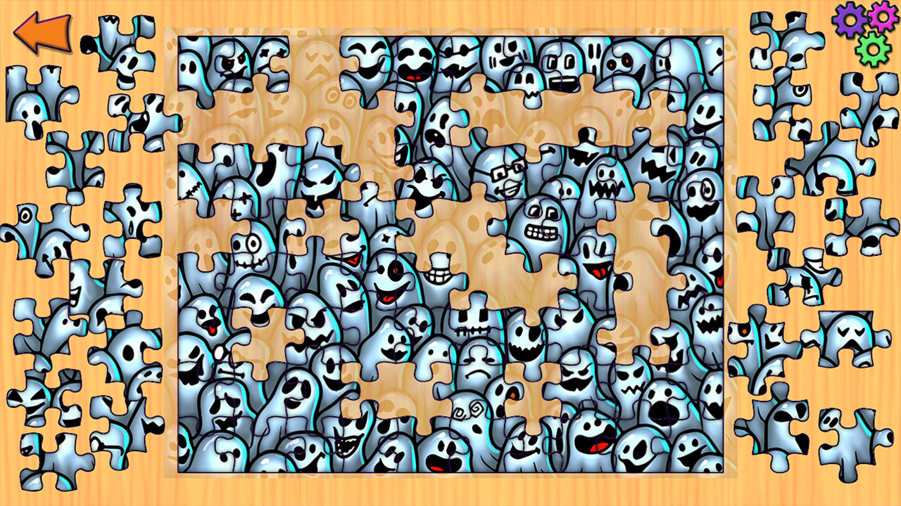 Halloween Jigsaw Puzzles: Puzzle Game for Kids &amp; Toddlers