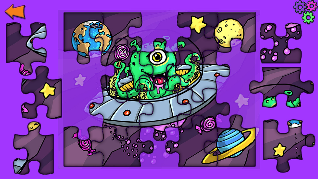 Halloween Jigsaw Puzzles: Puzzle Game for Kids &amp; Toddlers