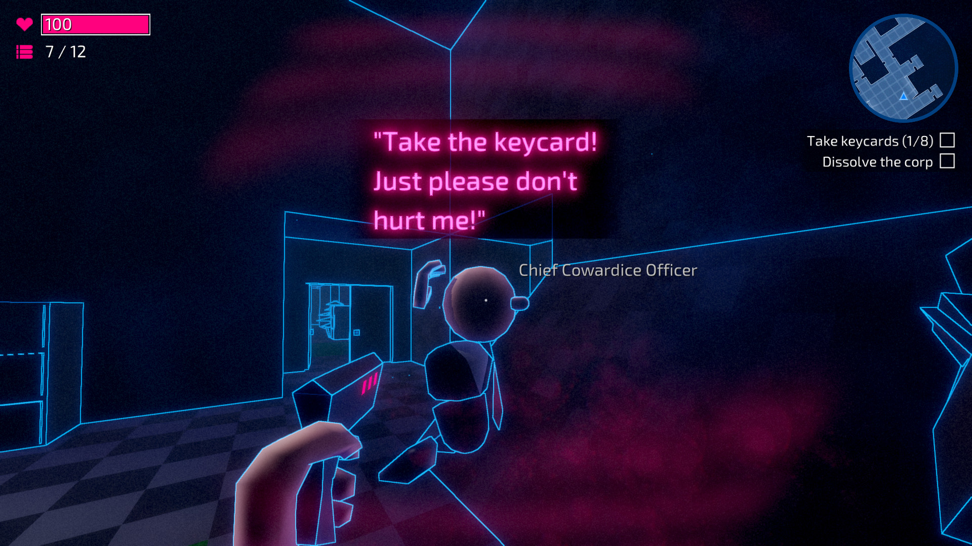 Neon Struct: Desperation Column