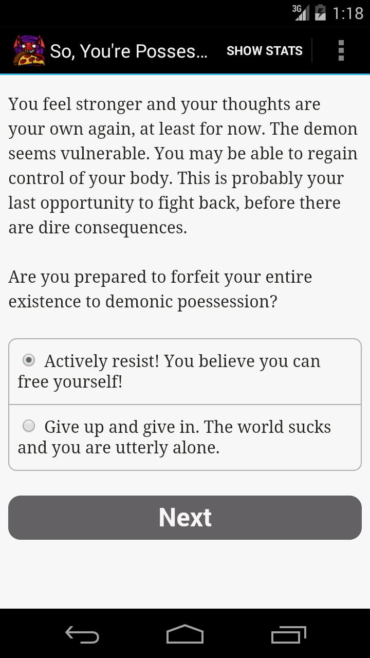 So, You’re Possessed!