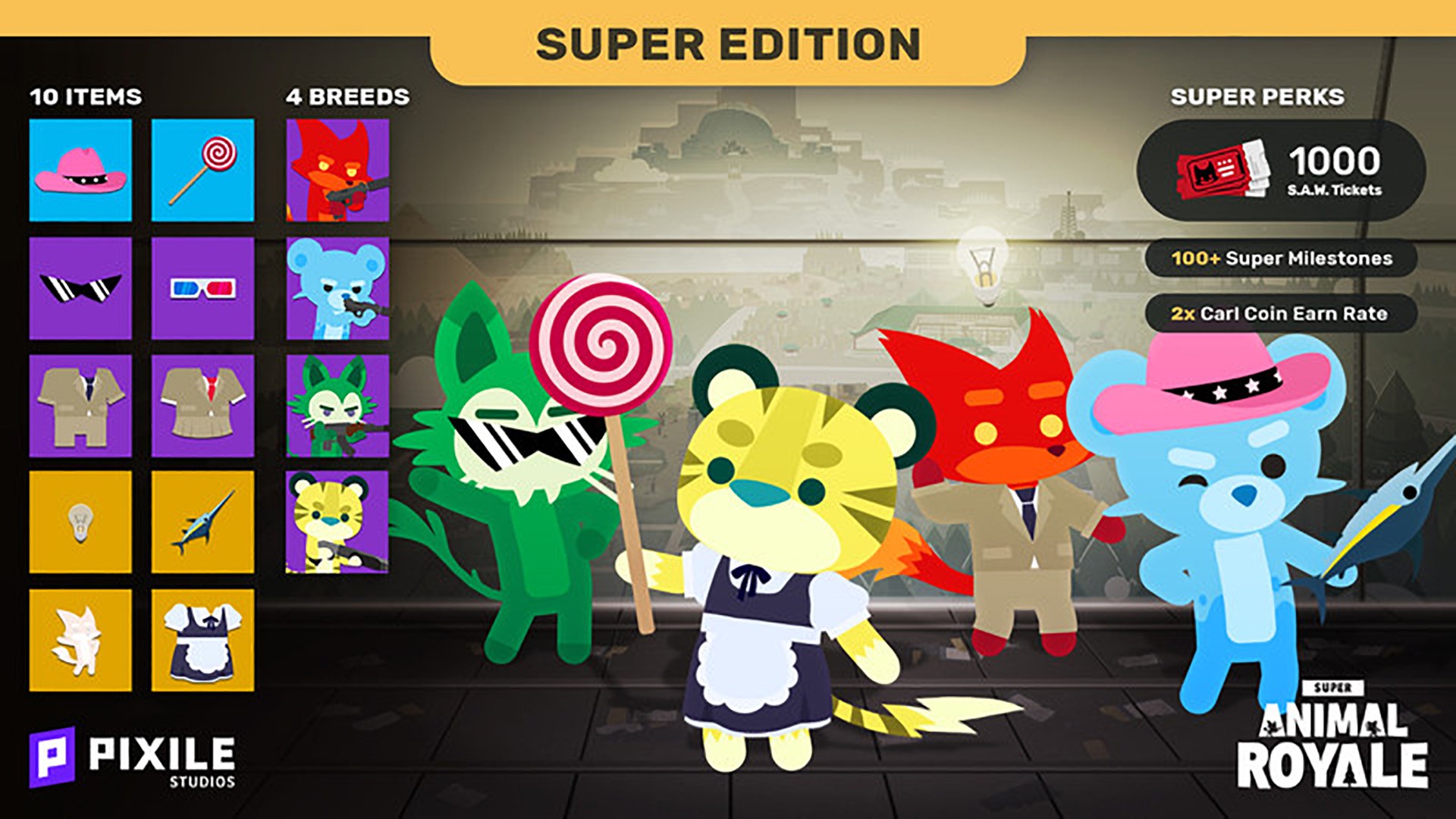 Super Animal Royale: Super Edition