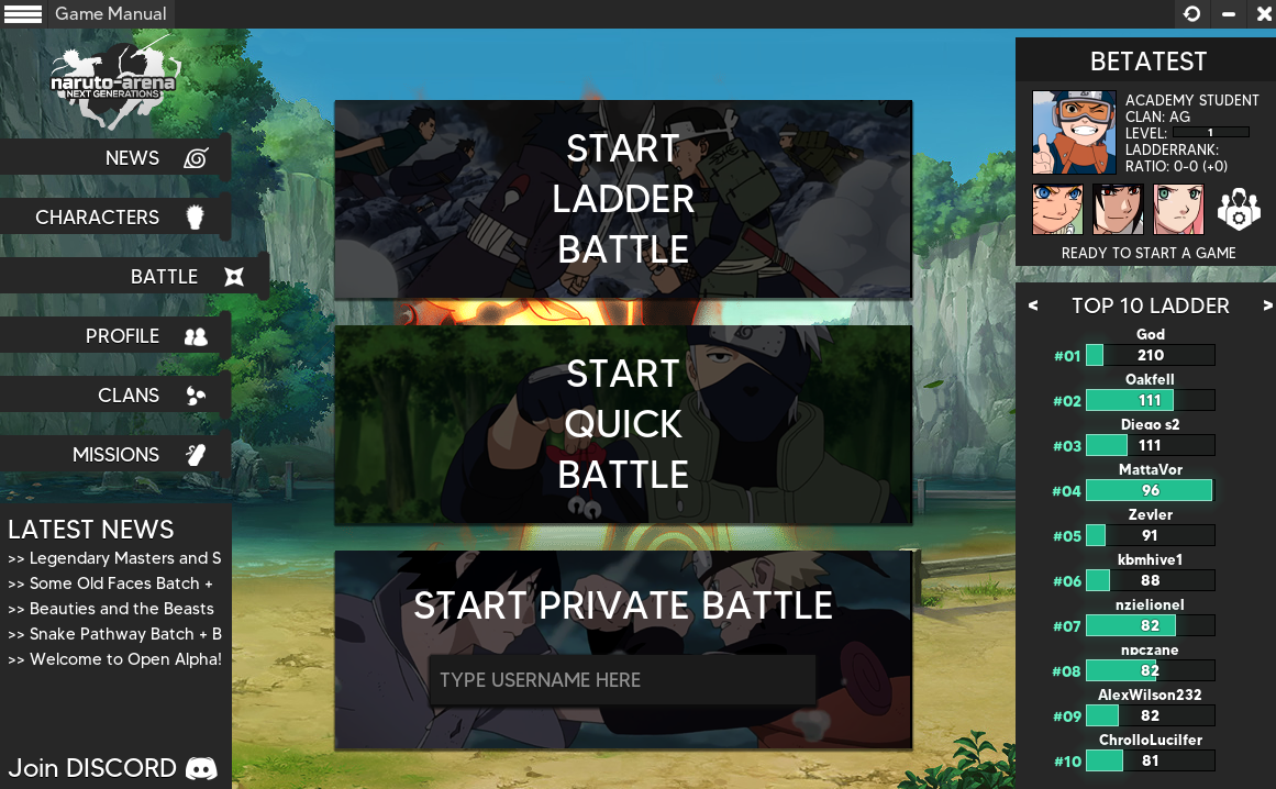 Naruto Arena