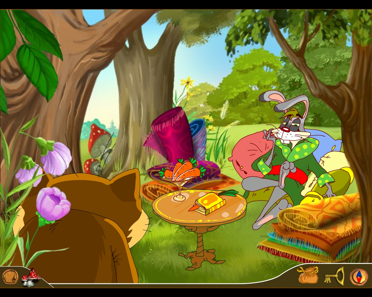 Baba-Yaga. Pojdi tuda, ne znayu kuda