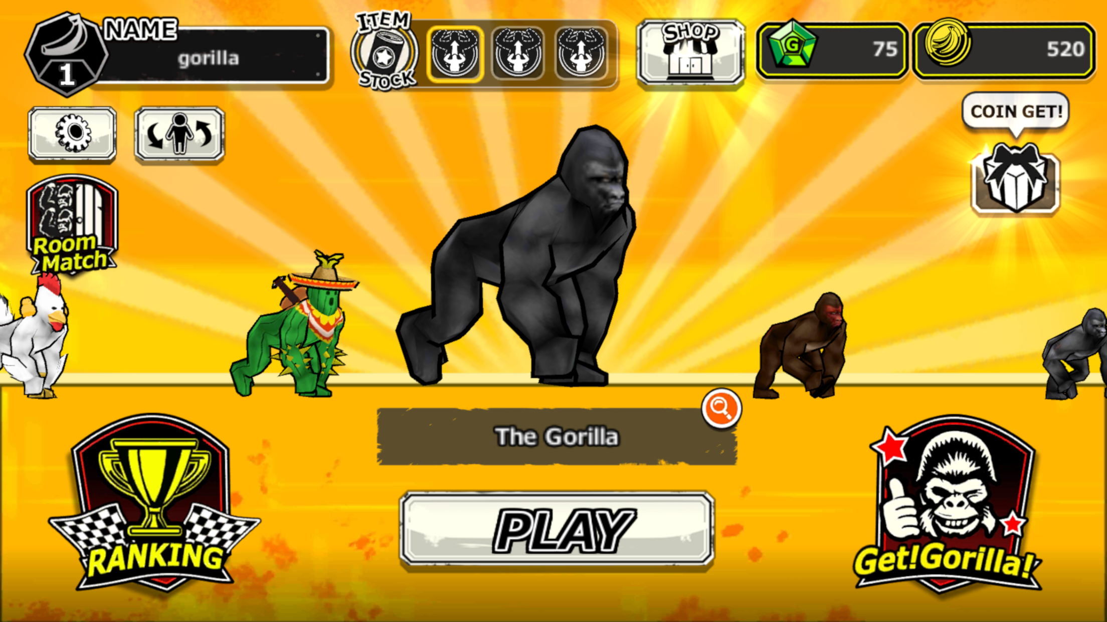 Gorilla Online!
